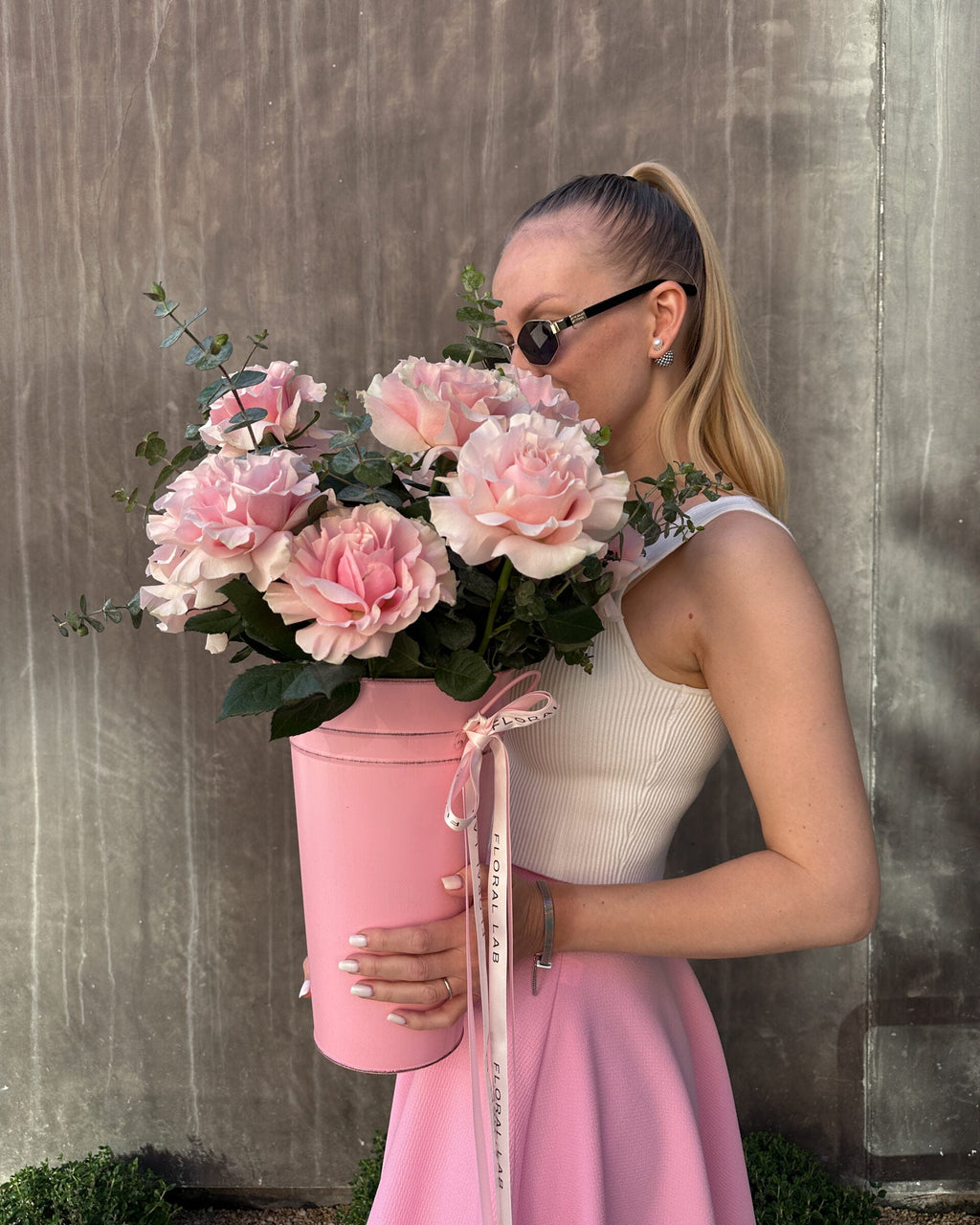 Dozen Roses in a Bucket — Las Vegas Valley