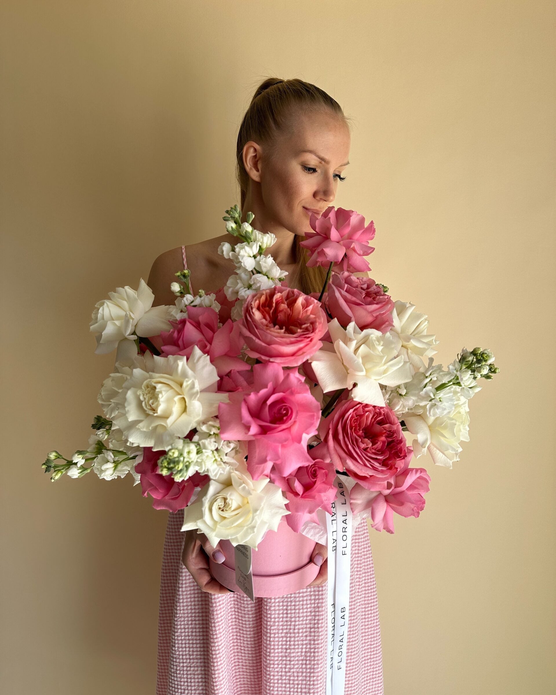 Pink Elegance Rose Box — Las Vegas