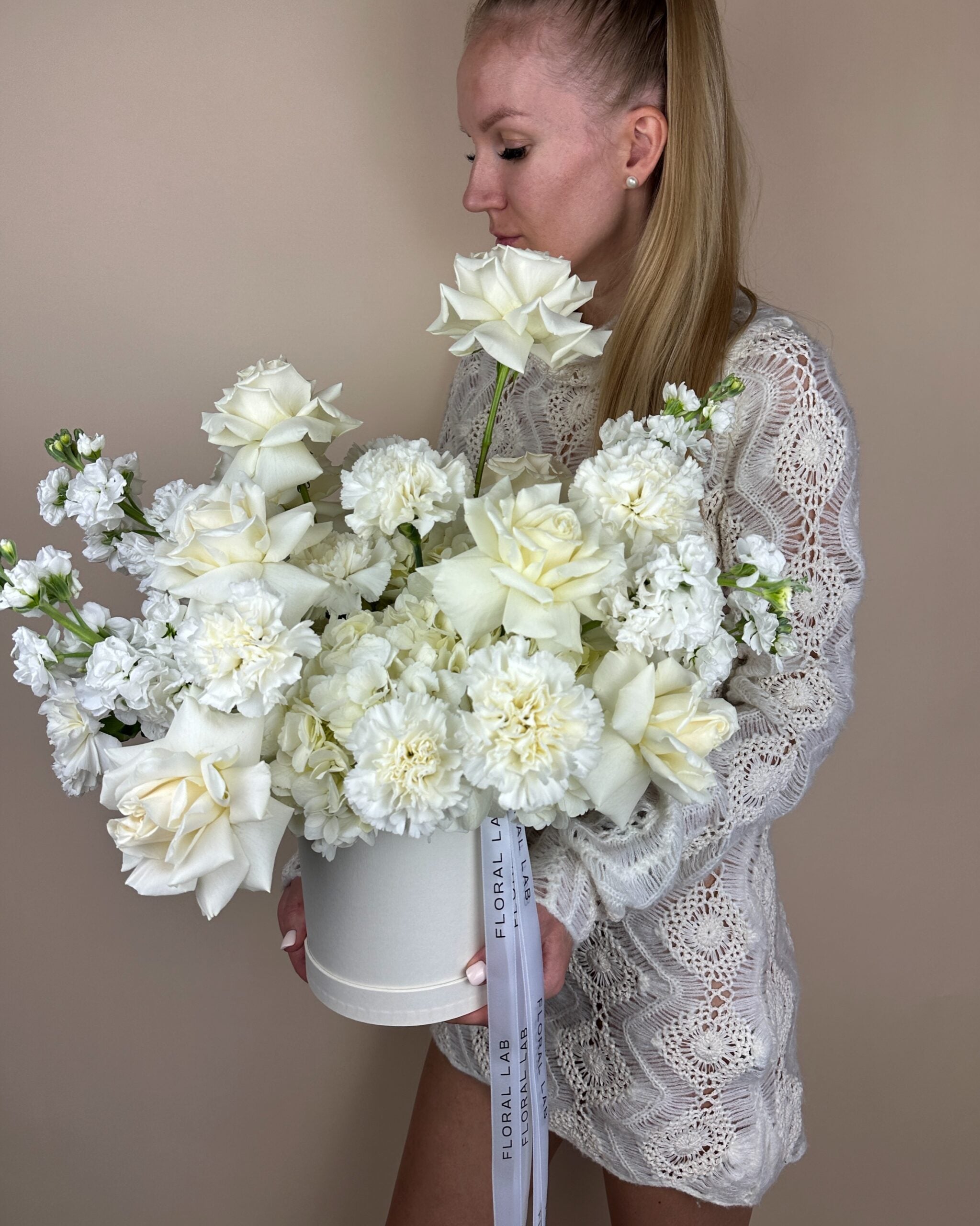 White Dream Rose Box — Summerlin