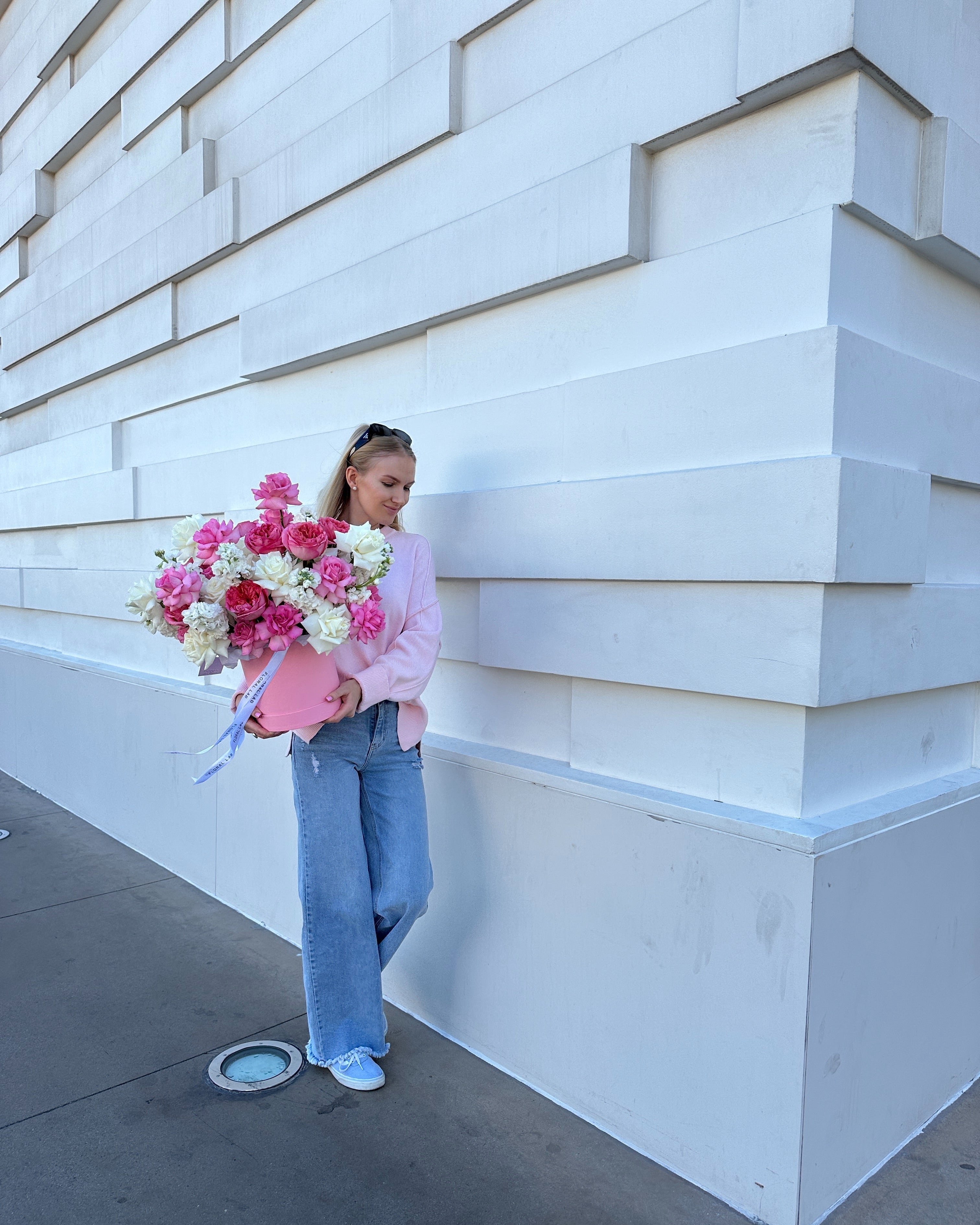 Pink Elegance Rose Box